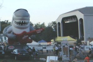 the 105.3 WSAK Shark