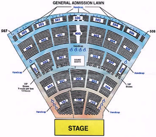 Molson Amphitheatre Toronto Seating Chart