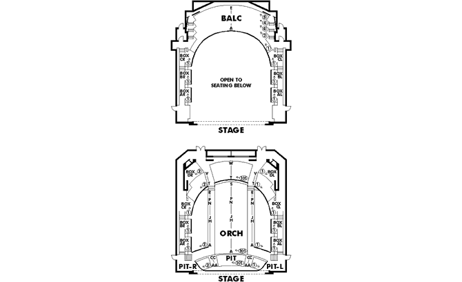 Nissan pavillion seating 2003 #7