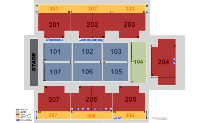 Hard Rock Live Hollywood Seating Chart