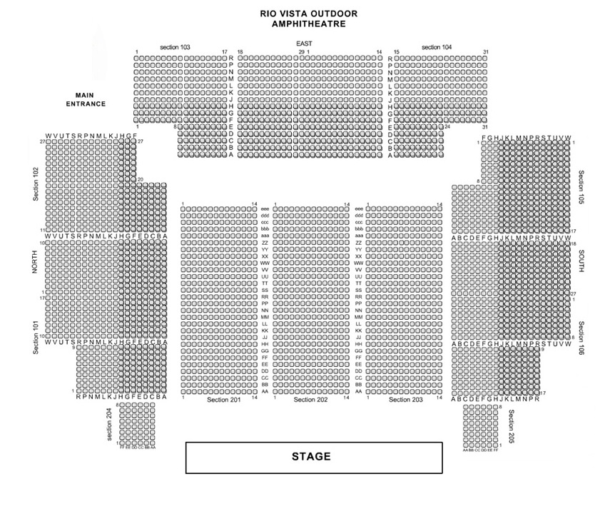 Tbca Seating Chart