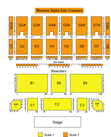 Wisconsin State Fair Mainstage Seating Chart