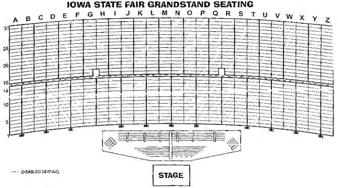 Jackson County Fairgrounds Seating Chart