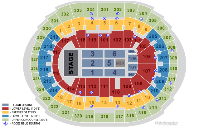 Bi Lo Center Seating Chart Greenville Sc