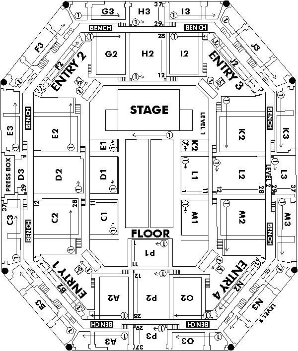 Sun Dome Tampa Seating Chart