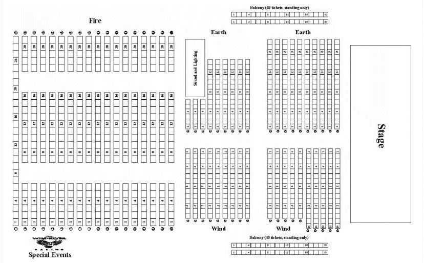 Chumash Casino Event Seating Chart